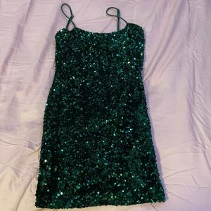 Short sequin homecoming dress